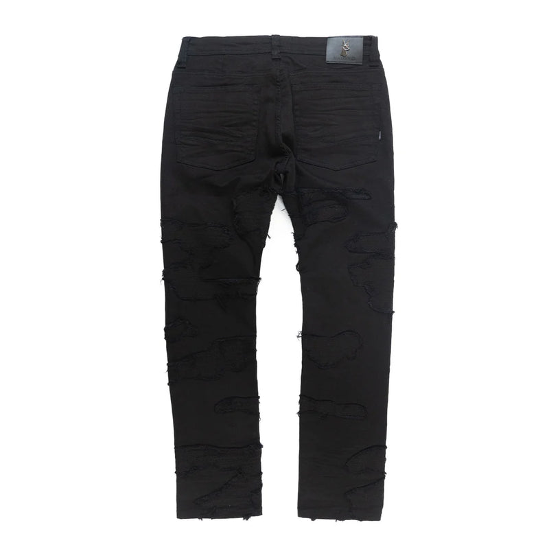 Makobi 'Prato' Jeans (Black) M1781