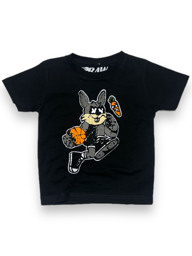 Rawyalty Kids 'Bunny' T-Shirt (Black) RKT-000 - Fresh N Fitted Inc 2