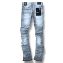 C'est La Vie 'Sides Tucking' Stacked Pants (Grey) CV1004 - FRESH N FITTED