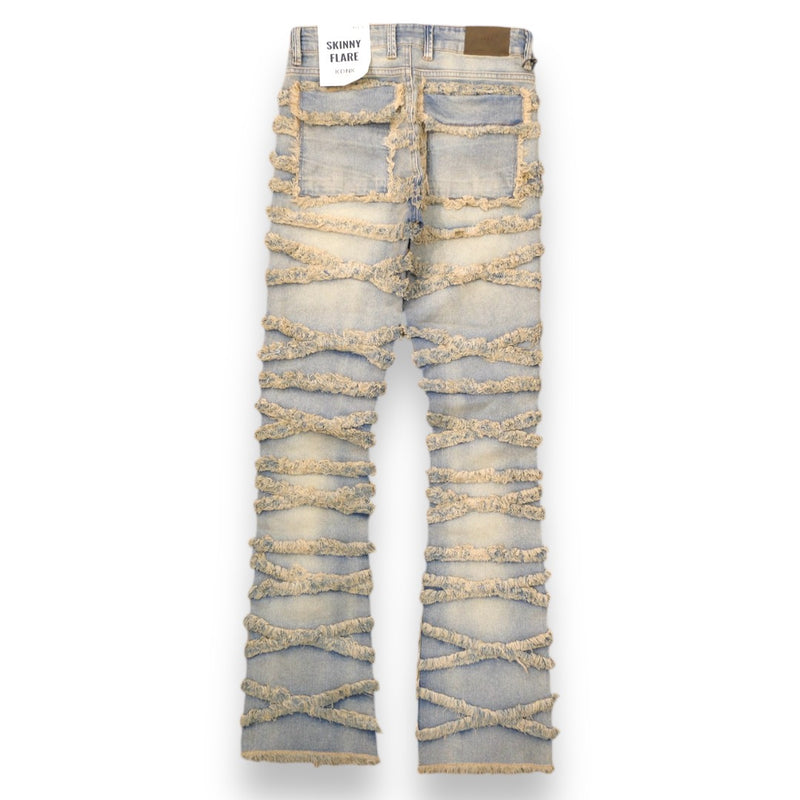 KDNK 'Distressed Pocket Jeans' Denim (Blue) KND4737