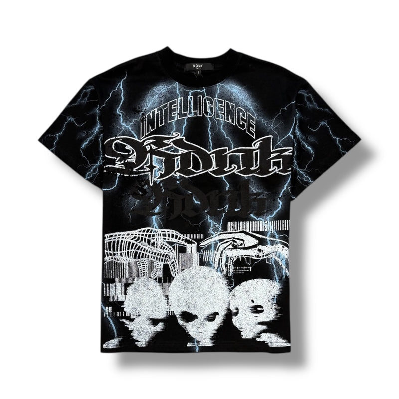 KDNK 'Artificial Intelligence' Shorts Set (Black) KNC027