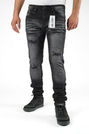 DNM Story Skinny Denim (Black Wash) DNM-016 - FRESH N FITTED