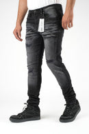 DNM Story Skinny Denim (Black Wash) DNM-016 - FRESH N FITTED