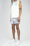 Rebel Minds 'RBL' Board Shorts (Grey) 151-922 - FRESH N FITTED
