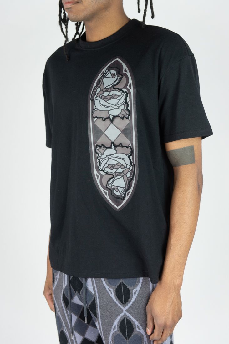 Rebel Minds 'Peace Of Mind' Oversized T-Shirt (Black) 151-142