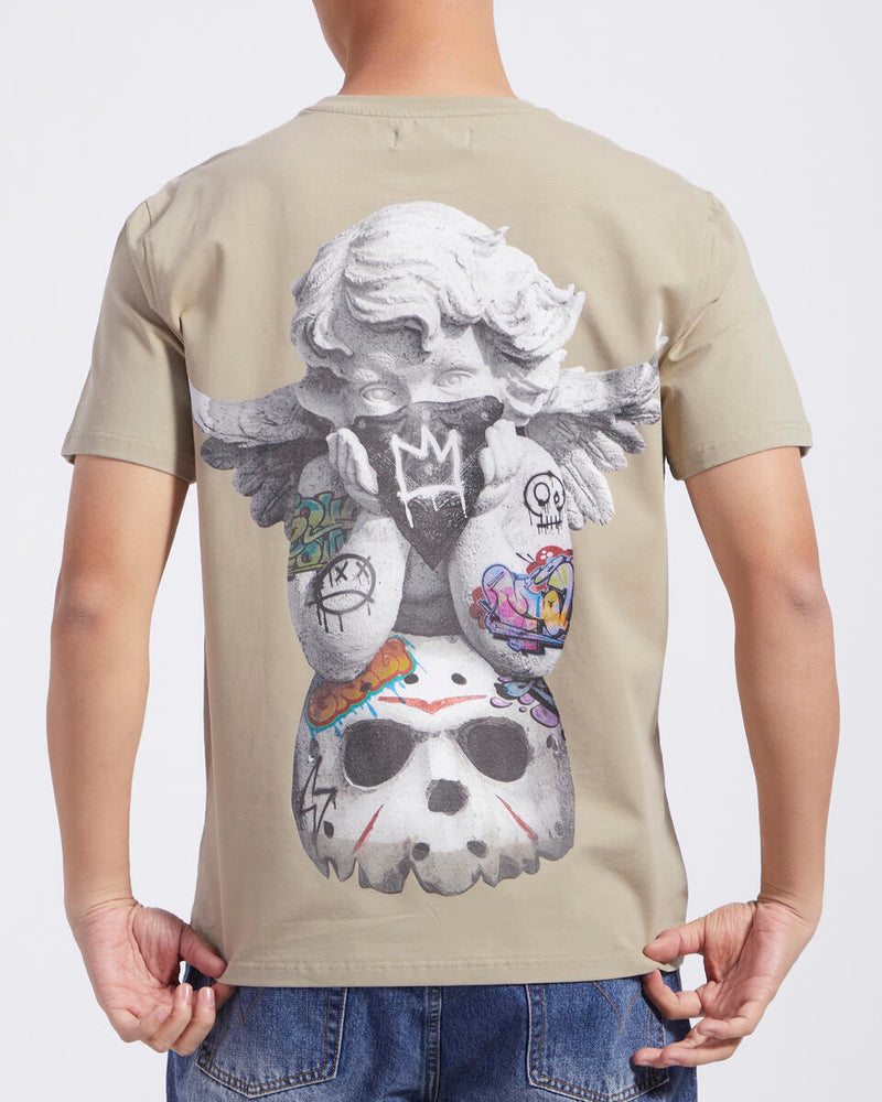 Roku Studio 'Jason Angel' T-Shirt (Taupe) RK1481268 - FRESH N FITTED-2 INC