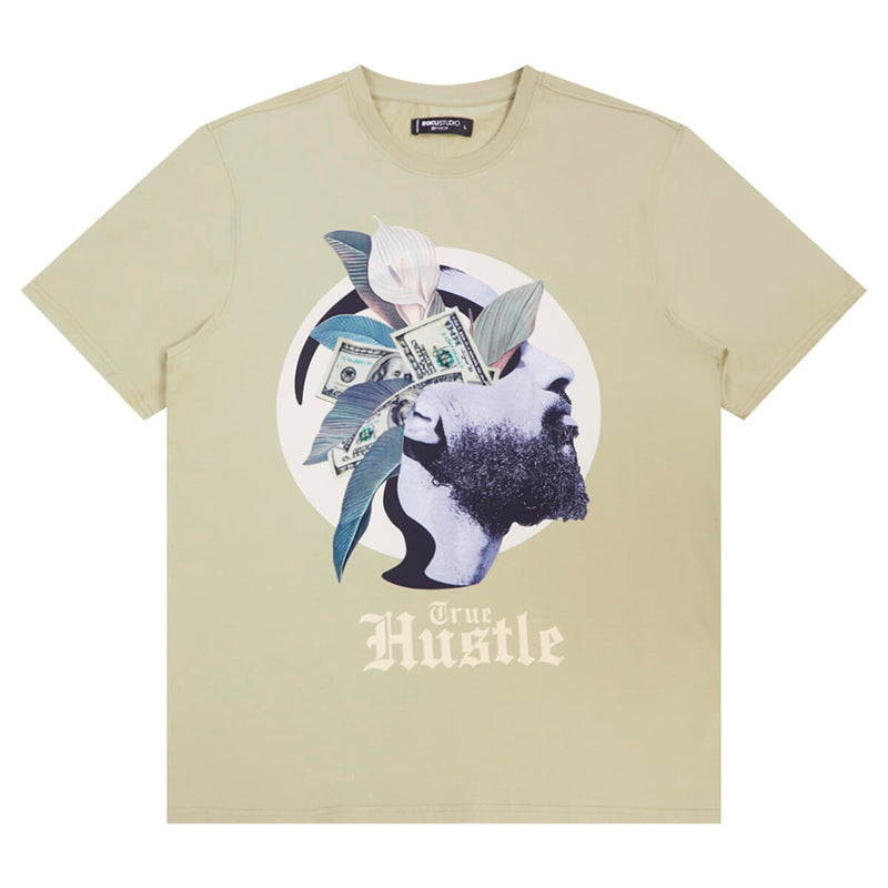 Roku Studio 'True Hustle' T-Shirt (Mint Green) - FRESH N FITTED-2 INC