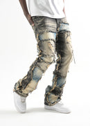 Taker 'Multi Wash Panel' Stack Denim (Vintage) T4106 - FRESH N FITTED