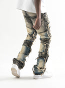 Taker 'Multi Wash Panel' Stack Denim (Vintage) T4106 - FRESH N FITTED