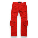 Ops Kids 'Cargo' Utility Pants (Red) OPS1704 - FRESH N FITTED
