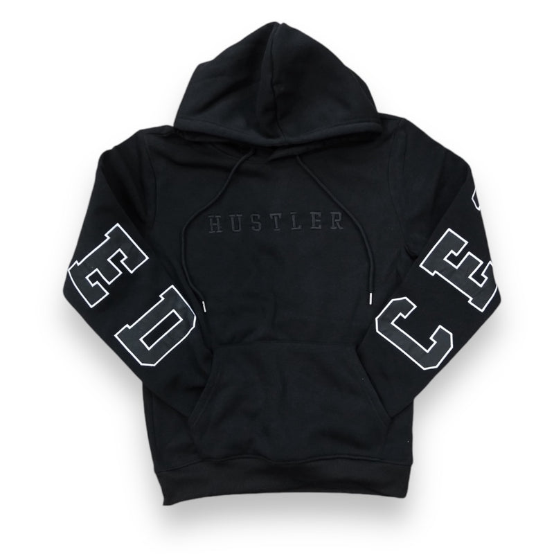 Black Pike 'Certified Hustler' Hoodie (Black) FB2432