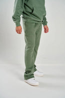 Taker 'Essential' Stacked Fleece Pants (Olive) E403 - FRESH N FITTED