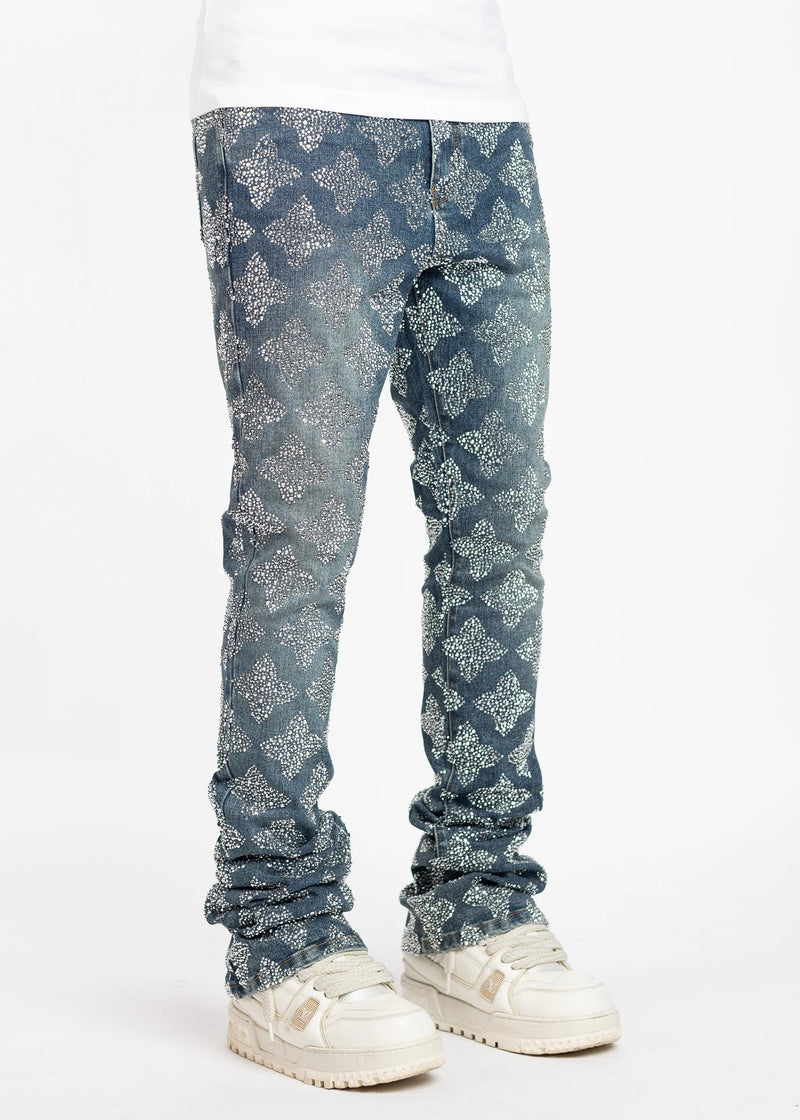 Guapi 'Embellished' Stacked Premium Denim