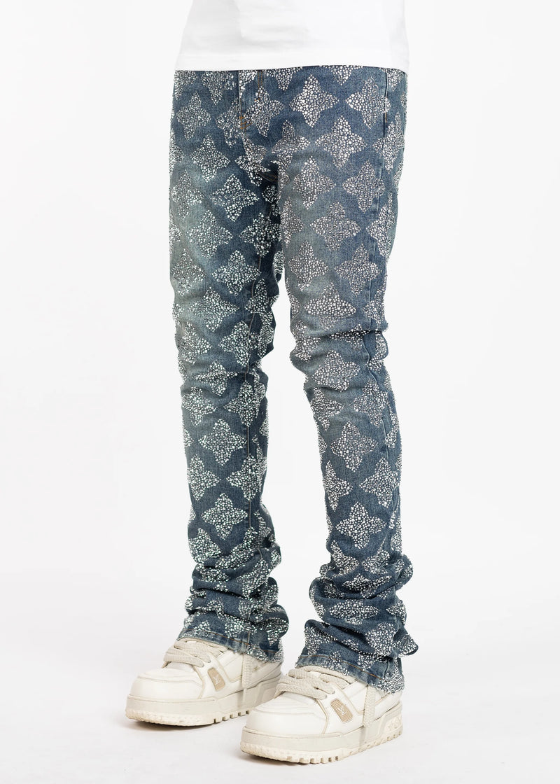Guapi 'Embellished' Stacked Premium Denim