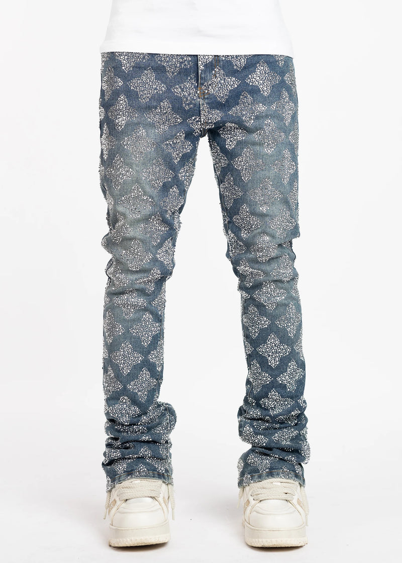Guapi 'Embellished' Stacked Premium Denim