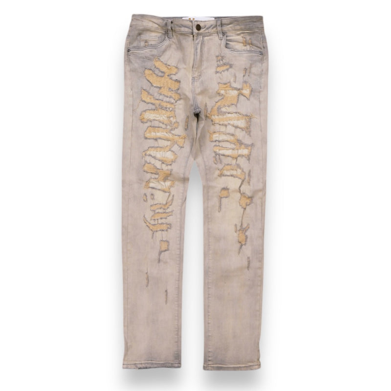 Waimea 'Flex' Distressed Denim (Grey Sand Wash) M8129