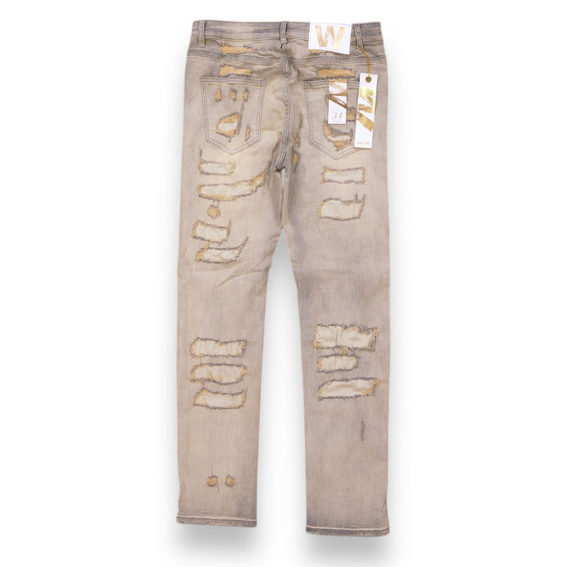 Waimea 'Flex' Distressed Denim (Grey Sand Wash) M8129