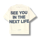 KML ‘NEXT LIFE’ T-Shirt (Cream) - FRESH N FITTED