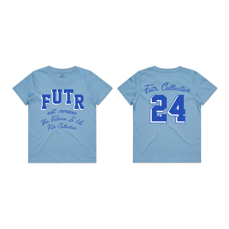 FUTR Kids "Year Of The Mamba" T-Shirt In Powder Blue - FRESH N FITTED-2 INC