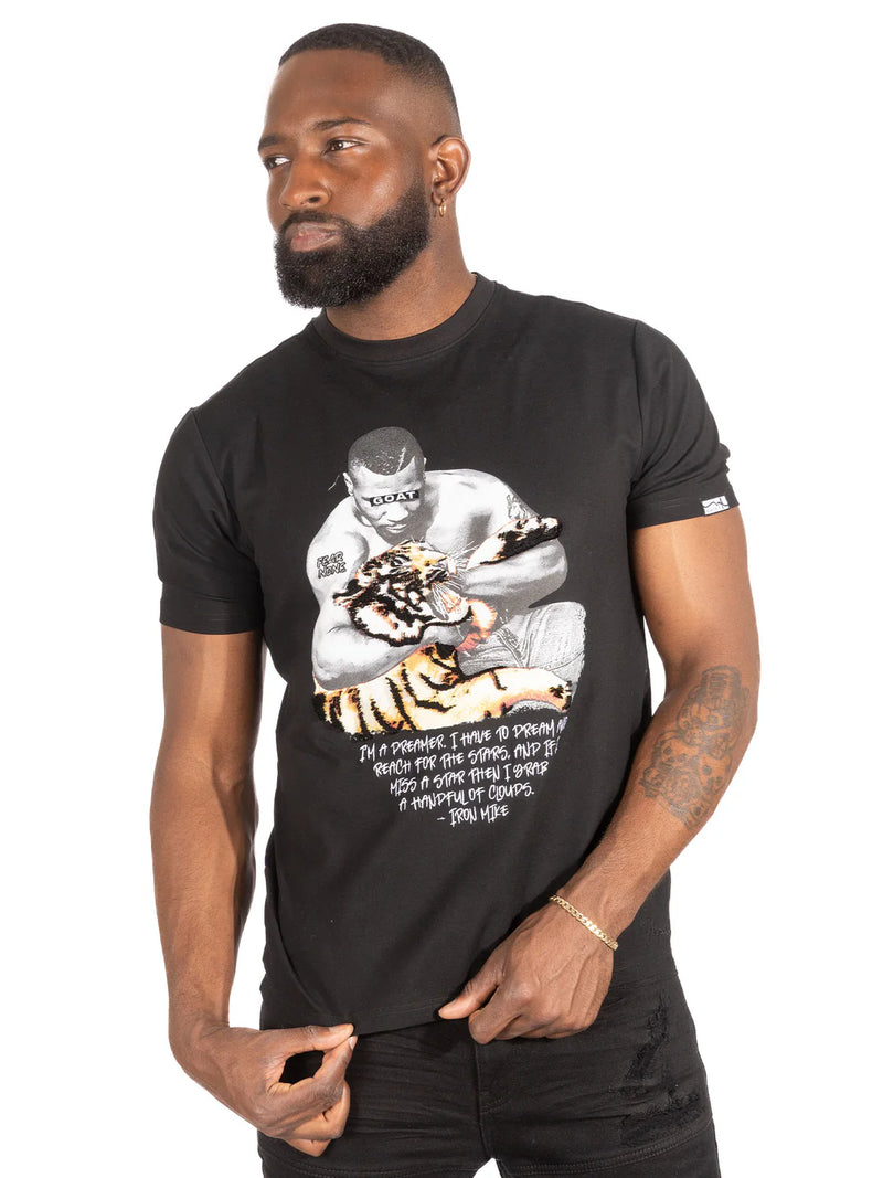 Makobi 'Notaro Goat' T-Shirt (Black) M399 - FRESH N FITTED