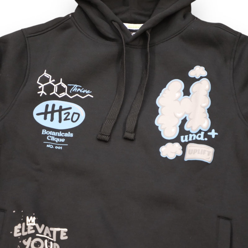 Highly Undrtd 'Lift The World Up' Hoodie (Black) UF4658