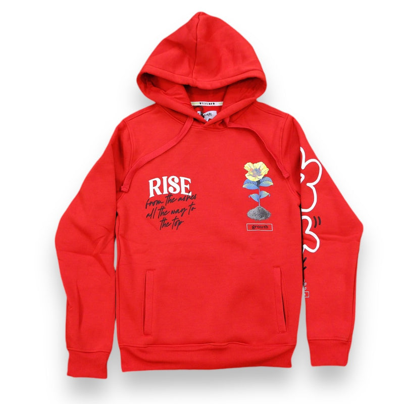 Highly Undrtd Kids 'Rise Again' Hoodie (Red) UF4657K