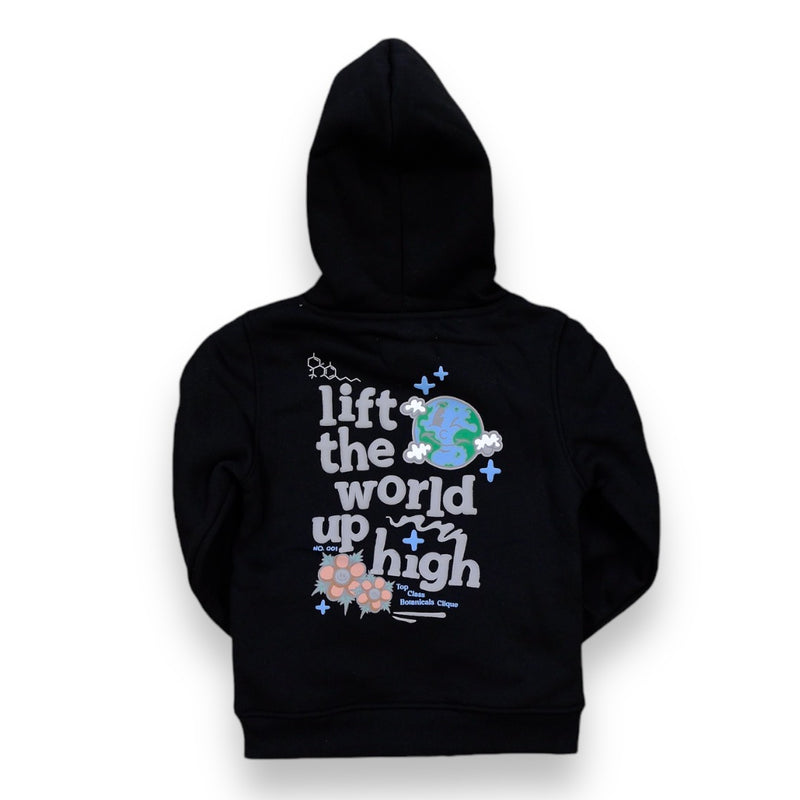 Highly Undrtd Kids 'Lift The World Up' Hoodie (Black) UF4658K