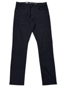 Waimea 'Flex' Plain Skinny Denim (Jet Black) M8248T - FRESH N FITTED