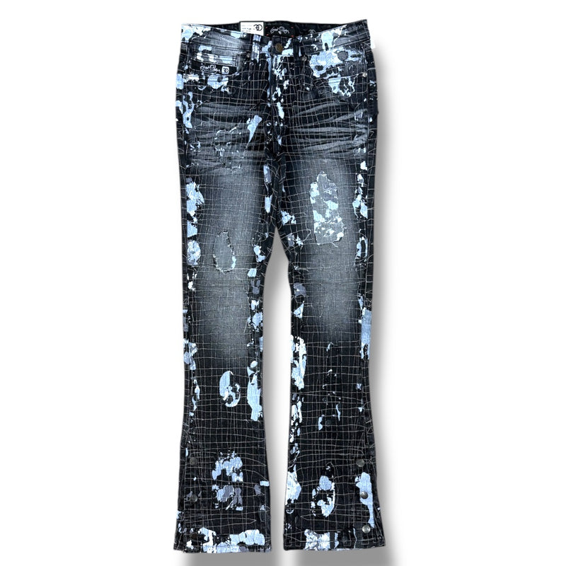 Frost Originals 'Amoto' Stacked Denim F1733 (Black)