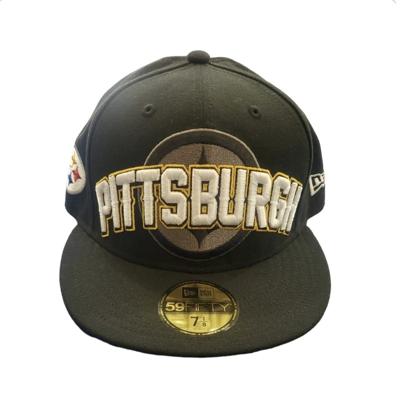 NEW ERA 59Fifty 'Pittsburgh Steelers' Fitted (Black/Yellow) - Fresh N Fitted Inc