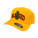 Muka 'Blessed Snake' Snapback Hat (Gold) S4441 - FRESH N FITTED