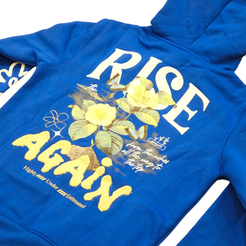 Highly Undrtd 'Rise Again' Hoodie (Royal) UF4657