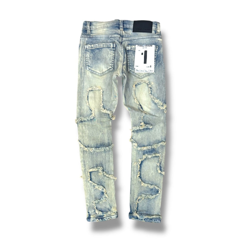 FWRD Kids 'Slim Wavy' Denim (Ice Tint) FW-330257K - FRESH N FITTED