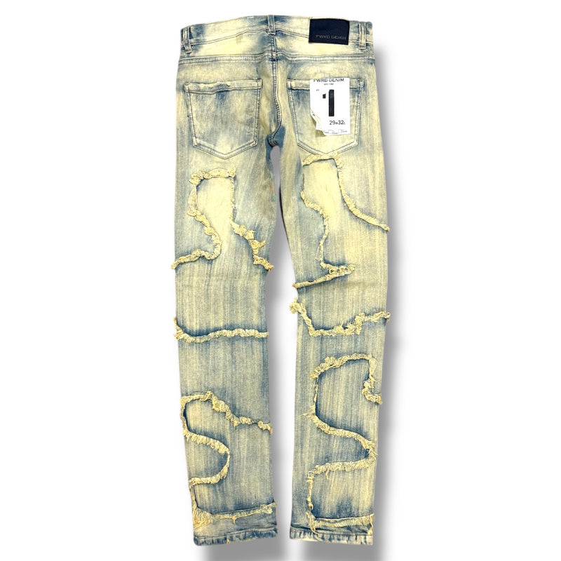 FWRD 'Slim Wavy' Denim (Ice Tint) FW-330257