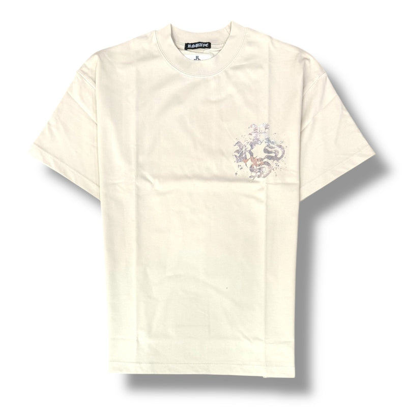 RSUAVE ‘MONOGRAM' T-Shirt (Cream) - FRESH N FITTED