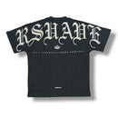 RSUAVE ‘REALEZA' T-Shirt (Washed Black/Cream) - FRESH N FITTED