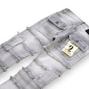FWRD 'Patchwork True Stacked Denim' (Grey) FW-33958A - FRESH N FITTED