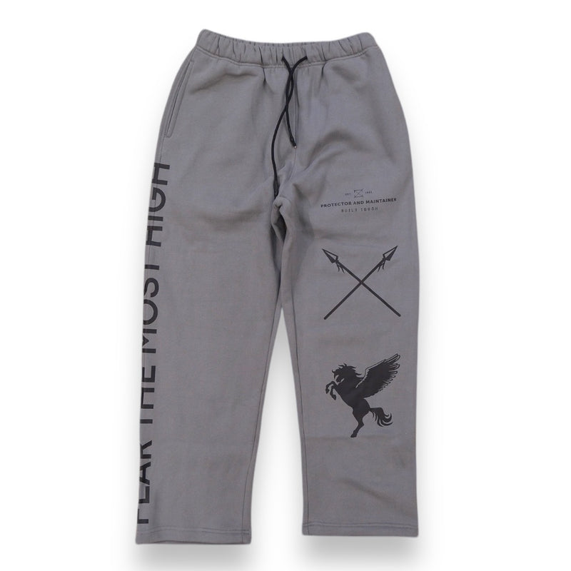 Protector and Maintainer 'BURAQ' Sweats (Charcoal/Black)