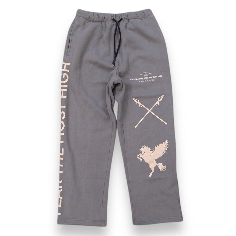 Protector and Maintainer 'BURAQ' Sweats (Charcoal/Cream)