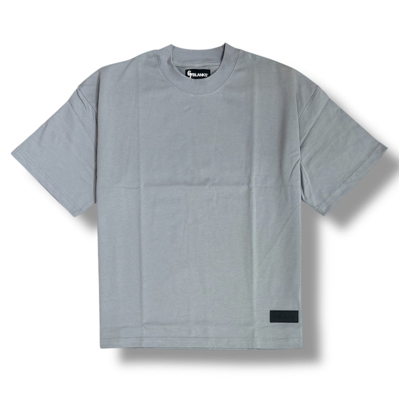 67 ‘BLANK’ Premium Heavyweight Oversized Boxy Shirt (Slate Grey)