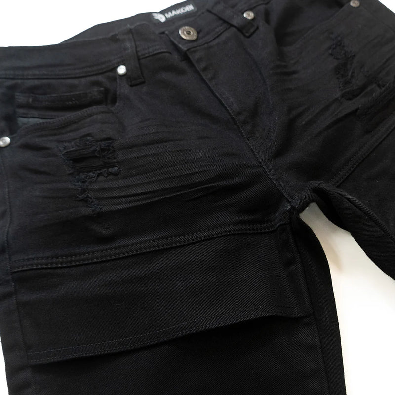 Makobi 'Bruno' Jeans (Black) M1965