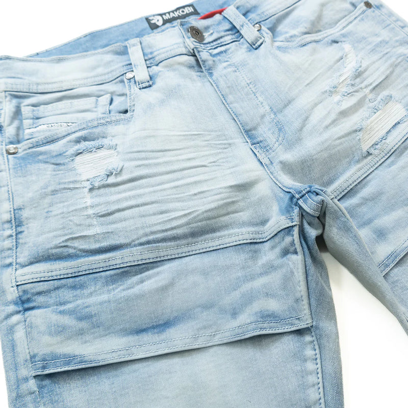 Makobi 'Bruno' Jeans (Lt.Wash) M1965