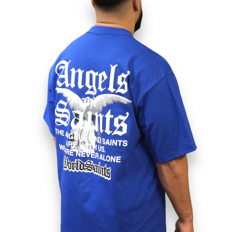 Saint Studio "Angel & Demons"  T-Shirt (Blue)