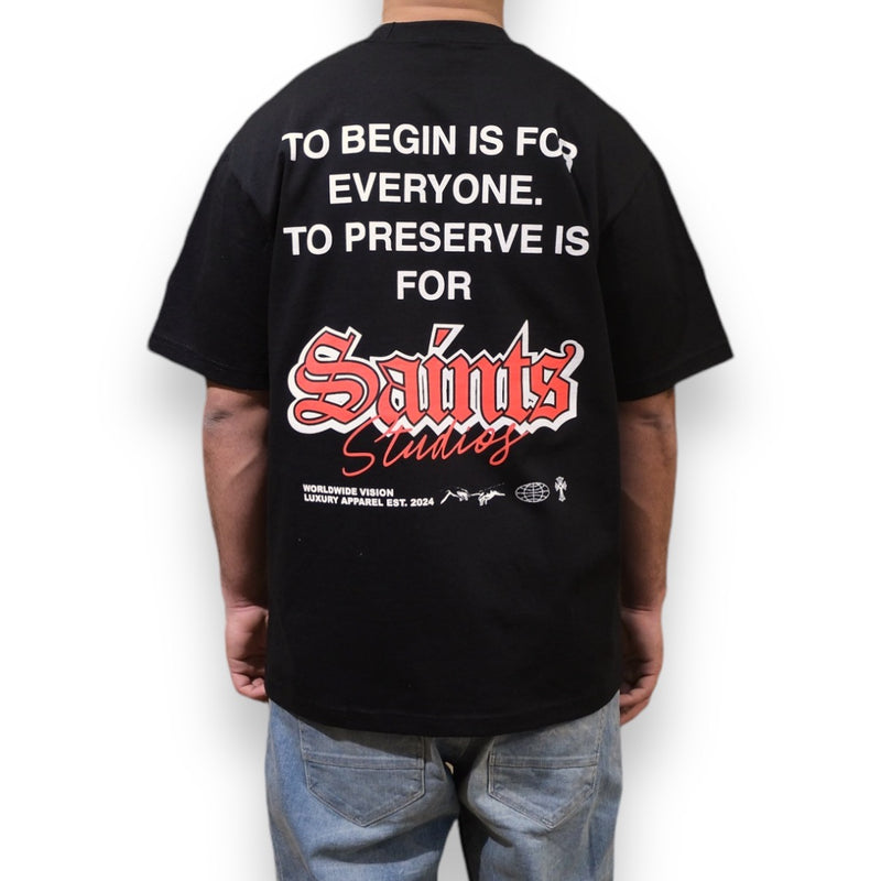 Saint Studio 'Preserve' Shirt (Black)