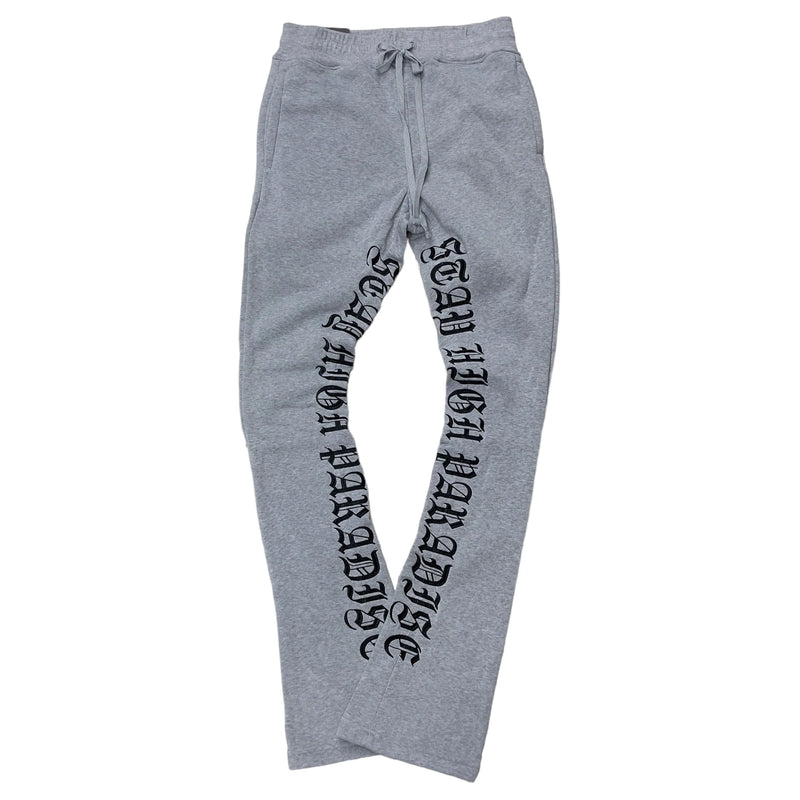 Rebel Minds "Stay High" Stacked Fleeced Pants - Fresh N Fitted Inc