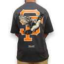 Birds "Giant" Charcoal Ultra-Premium Oversized S/S Box T-Shirt - FRESH N FITTED