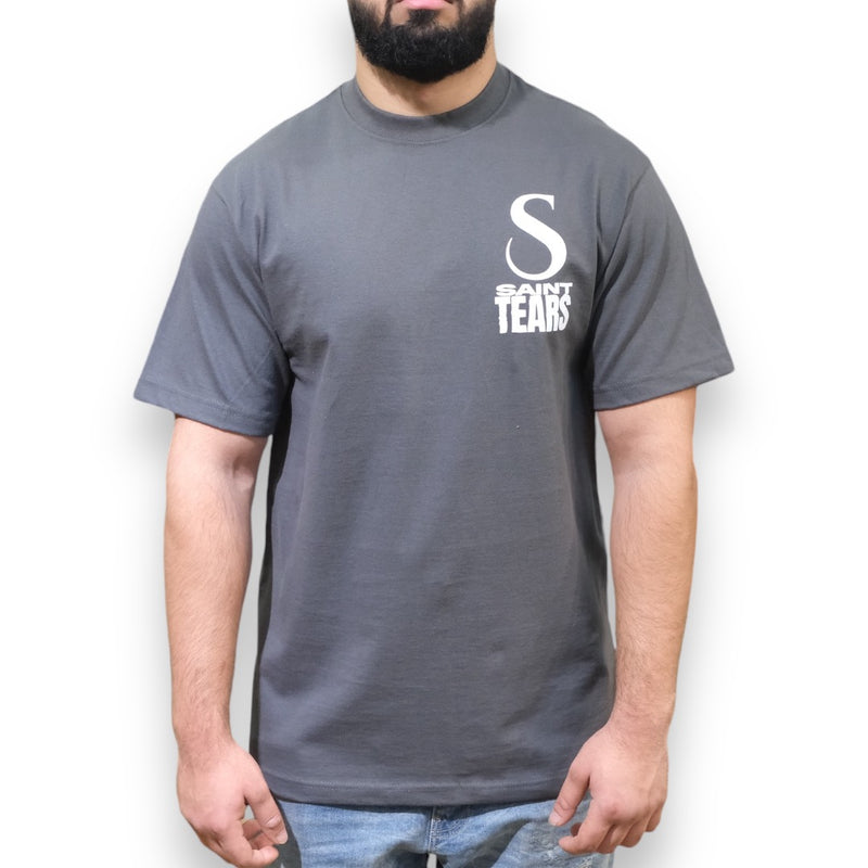 Saint Studio 'Saint Tears' T-Shirt (Charcoal)