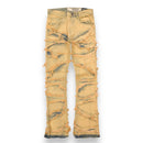 R3bel Frayed Stacked Denim  (Desert) 642-637 - FRESH N FITTED
