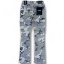 Kind Red 'Rhinestone Camo' Stacked Pants (Green Camo) KD2228