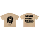 WRLDSNTS 'Past Mistakes' T-Shirt (Tan) - FRESH N FITTED